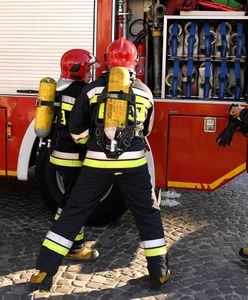 Pożar w Jegłowniku. Trwa akcja ratunkowa