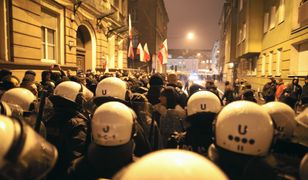 Narodowcy i antyfaszyści w centrum Poznania. "Winnicki, ty Kulsonie!" vs. "Wolność, wiara, nacjonalizm"