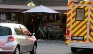 Francja: samochód wjechał w pizzerię. Zginęła dziewczynka, 12 osób jest rannych