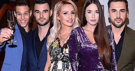 Gwiazdy na kolacji powitalnej Mistera Polski 2019: Jakub Kucner, Olga Buława, Agnieszka Drewnicka