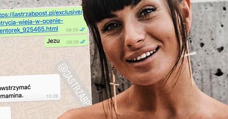 Matka Patrycji Wieji wysłała SMSa po naszym wywiadzie z mentorkami. Publikujemy screen