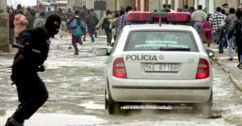 Starcia słowackiej policji z Romami