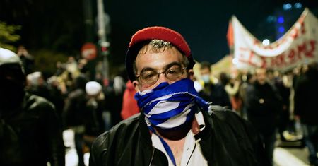 Lewacki terroryzm powraca do Aten. Wszystkiemu winni są Niemcy
