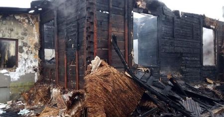 Lubelskie. Wstrząsające odkrycie w zgliszczach domu