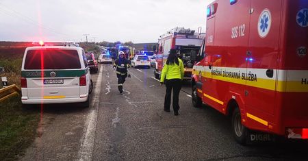 Wypadek autobusu na Słowacji. Kilkanaście osób nie żyje