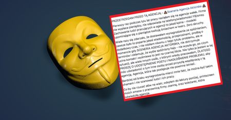 Agencja Aktorska nie wypłaca pieniędzy za statystowanie w serialu? Mamy komentarze obu stron