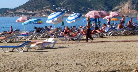 Faszystowska plaża koło Wenecji. Partyzanci oburzeni