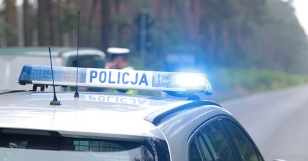 Kraków. Kierowcę użądlił owad. Policjant uratował mężczyznę i jego córkę