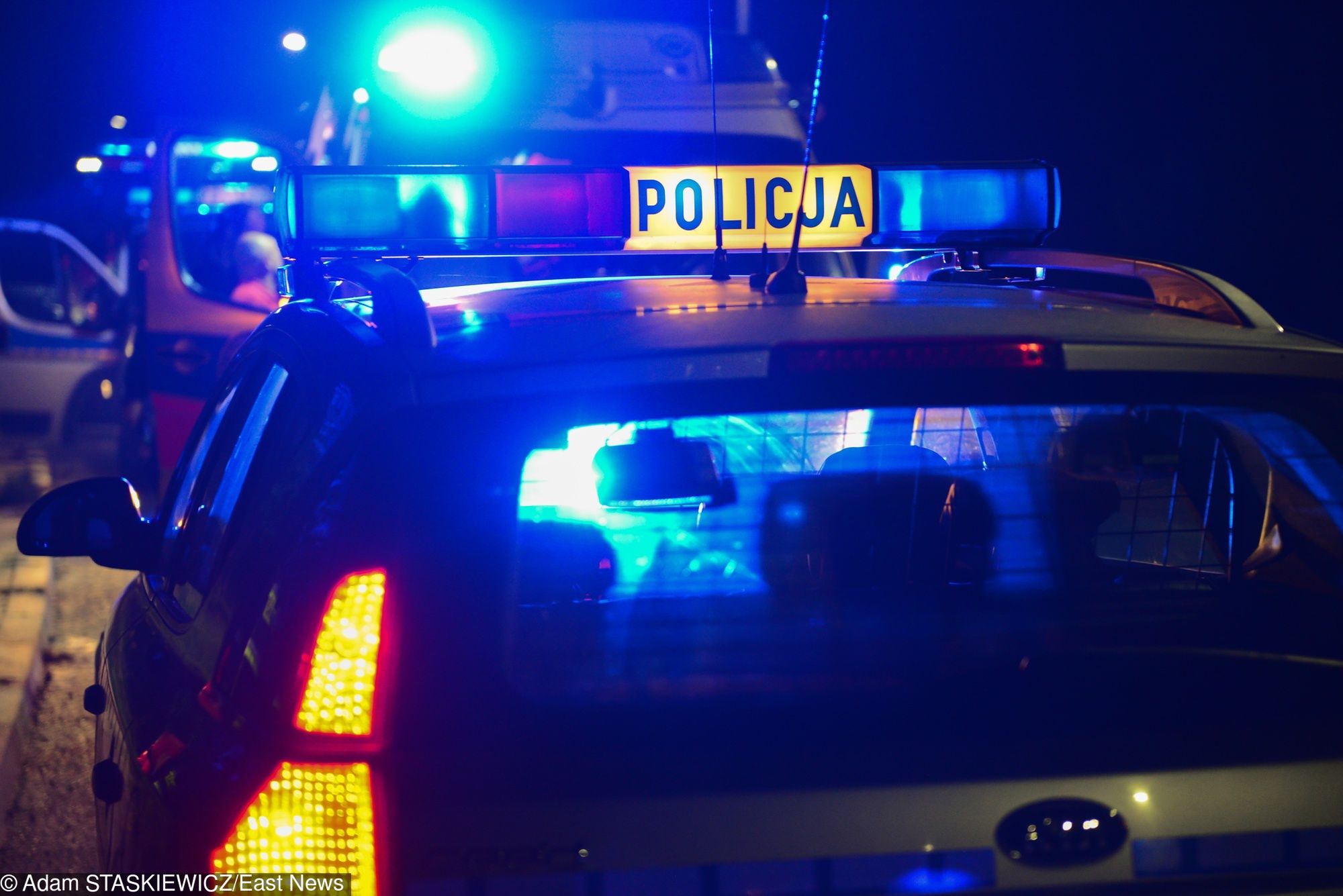 Kościelec. Wypadek na drodze.