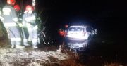 Ciechanów: wjechała autem do stawu. Miała 2,5 promila