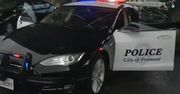 Auto policji zgasło podczas pościgu. Tesla się rozładowała