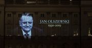 Iluminacja na Pałacu Prezydenckim. Dla uczczenia pamięci Jana Olszewskiego