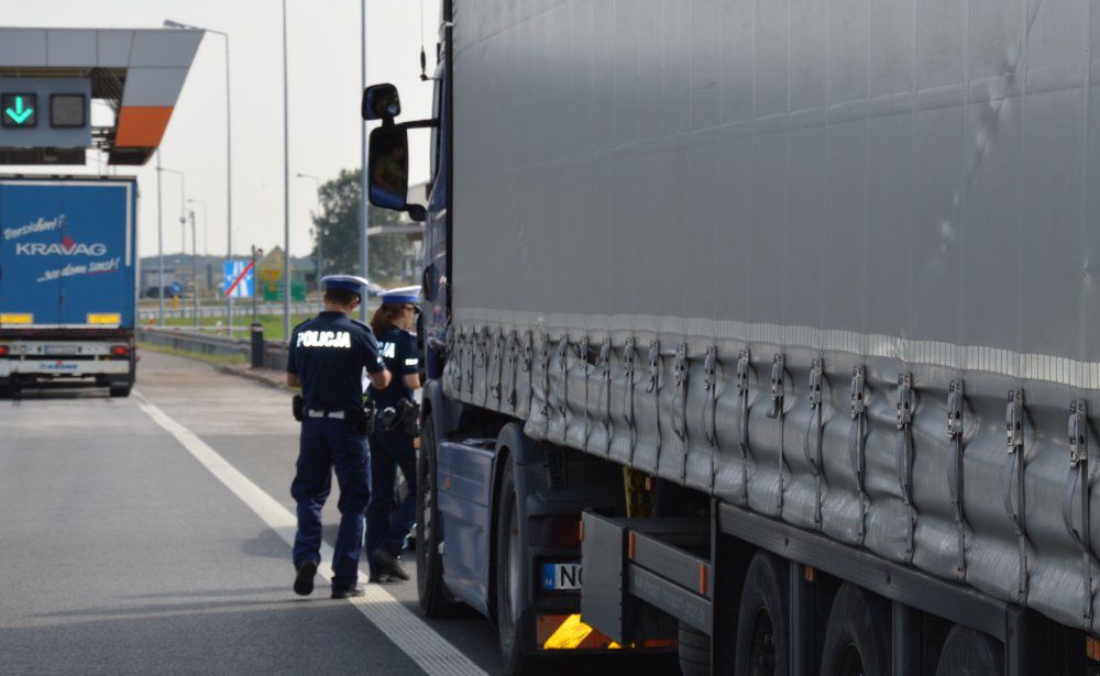 Są już pierwsze efekty akcji "TIR". Mandaty sypią się jak z rękawa