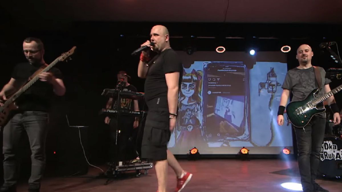 Koncert Łydki Grubasa został przerwany przez policję