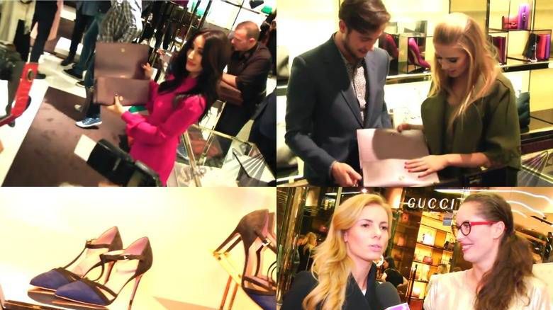 Relacja z imprezy w butiku Gucci