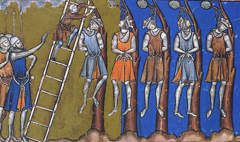 Powiesić, poćwiartować, ściąć i zjeść… Jak karano zdrajców w średniowieczu?