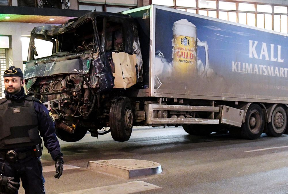 Tą ciężarówką posłużył się terrorysta