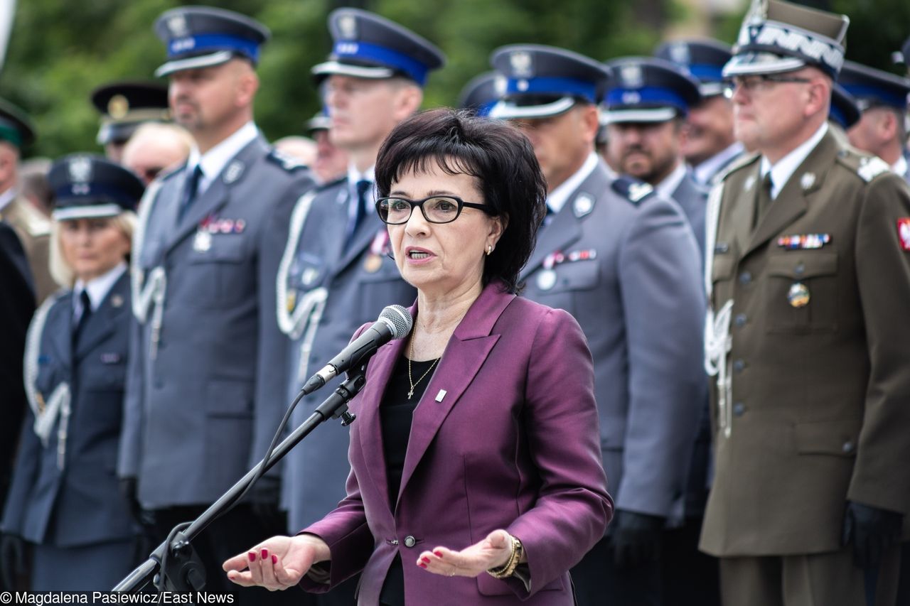 Mazowsze. Atak na policjanta. Szefowa MSWiA Elżbieta Witek obiecuje pomoc