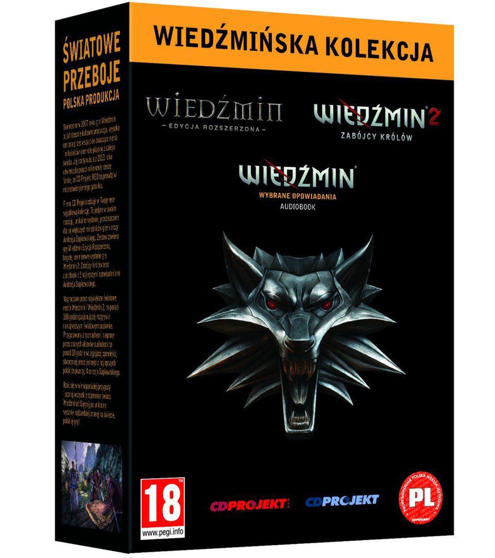 Wiedźmińska Kolekcja - wszystkie przygody Geralta w jednym pudełku