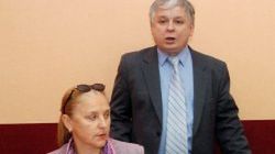 Lech Kaczyński i Aurelia Ostrowska