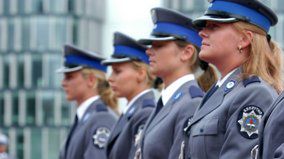 Ślubowanie 400 funkcjonariuszy oddziałów prewencji Komendy Stołecznej Policji