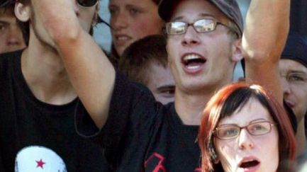 Doroczny marsz neonazistów w Wunsiedel