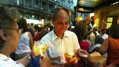Protest w Buenos Aires