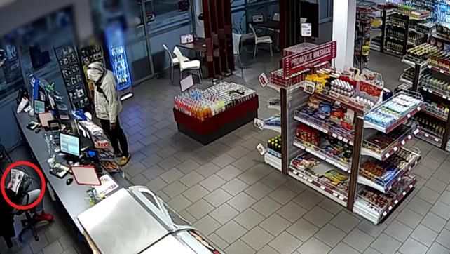 Kuriozalna sytuacja na stacji paliw