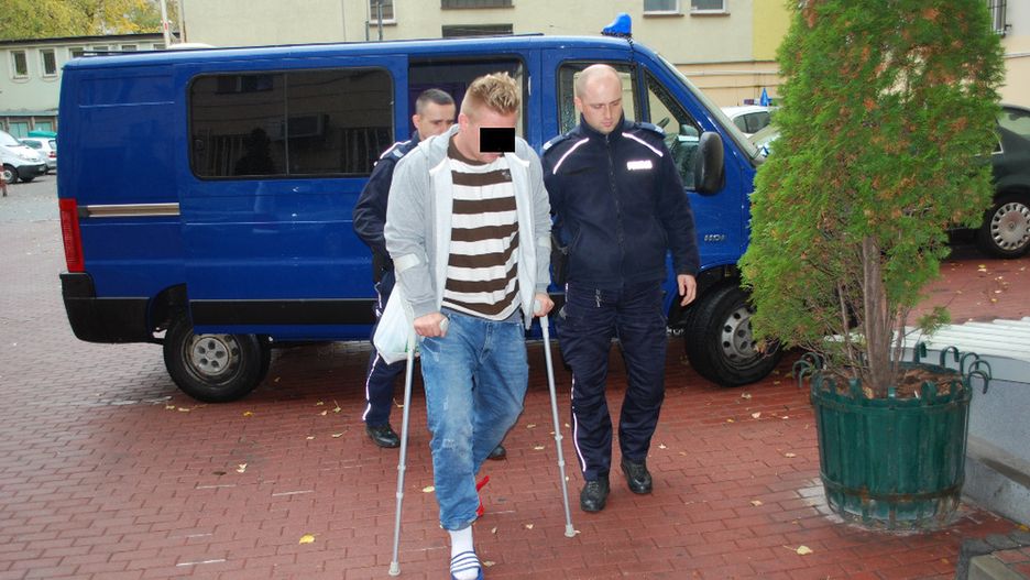 Agresywnego mężczyznę zatrzymała śródmiejska policja
