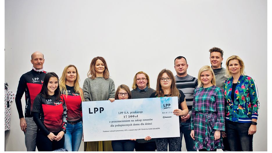 Za każdy zarejestrowany kilometr LPP przekazywało 50 groszy na LPP Team for Kids