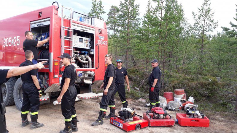Misja polskich strażaków ma trwać dwa tygodnie