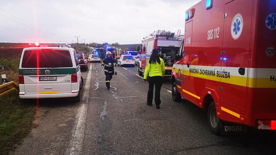 Wypadek autobusu na Słowacji. Nie żyje kilkanaście osób