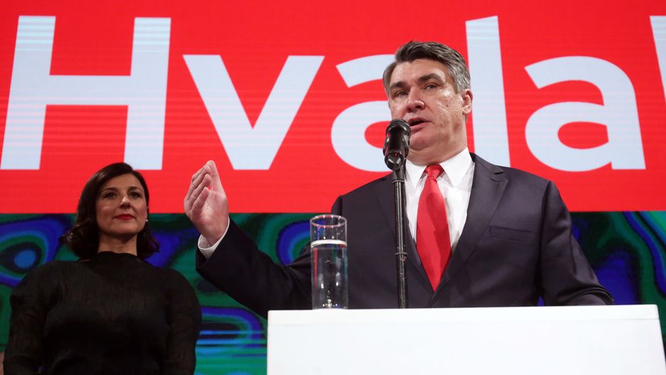 Zoran Milanovic wygrał drugą turę wyborów prezydenckich w Chorwacji