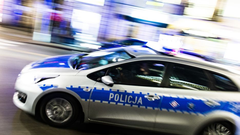 Policja interweniowała na warszawskich Bielanach