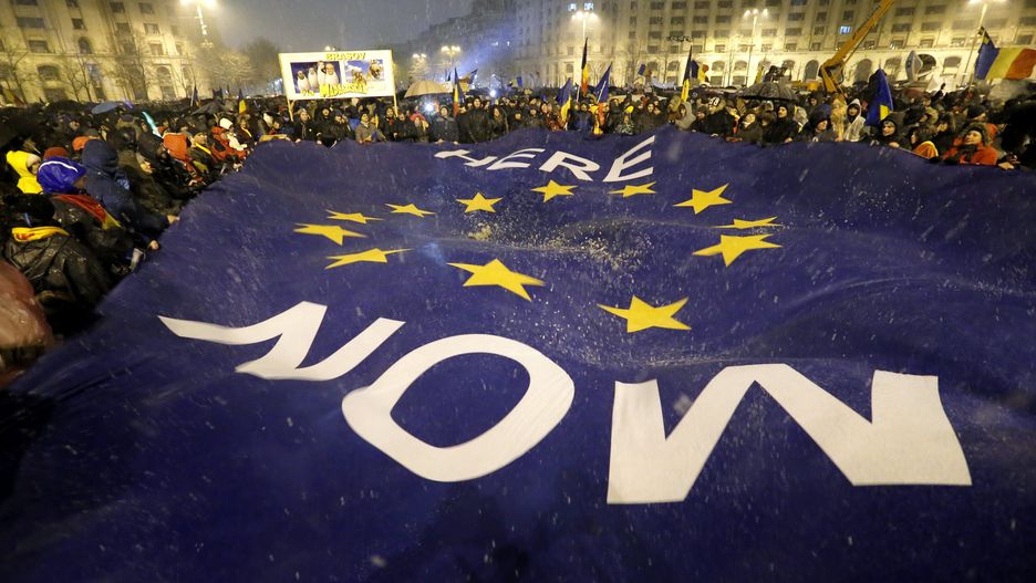 Tysiące Rumunów protestowało przeciwko reformie wymiaru sprawiedliwośći