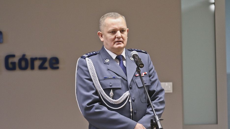 Odwołany szef lubuskiej policji Jarosław Janiak nadal pozostaje w dyspozycji komendanta głównego