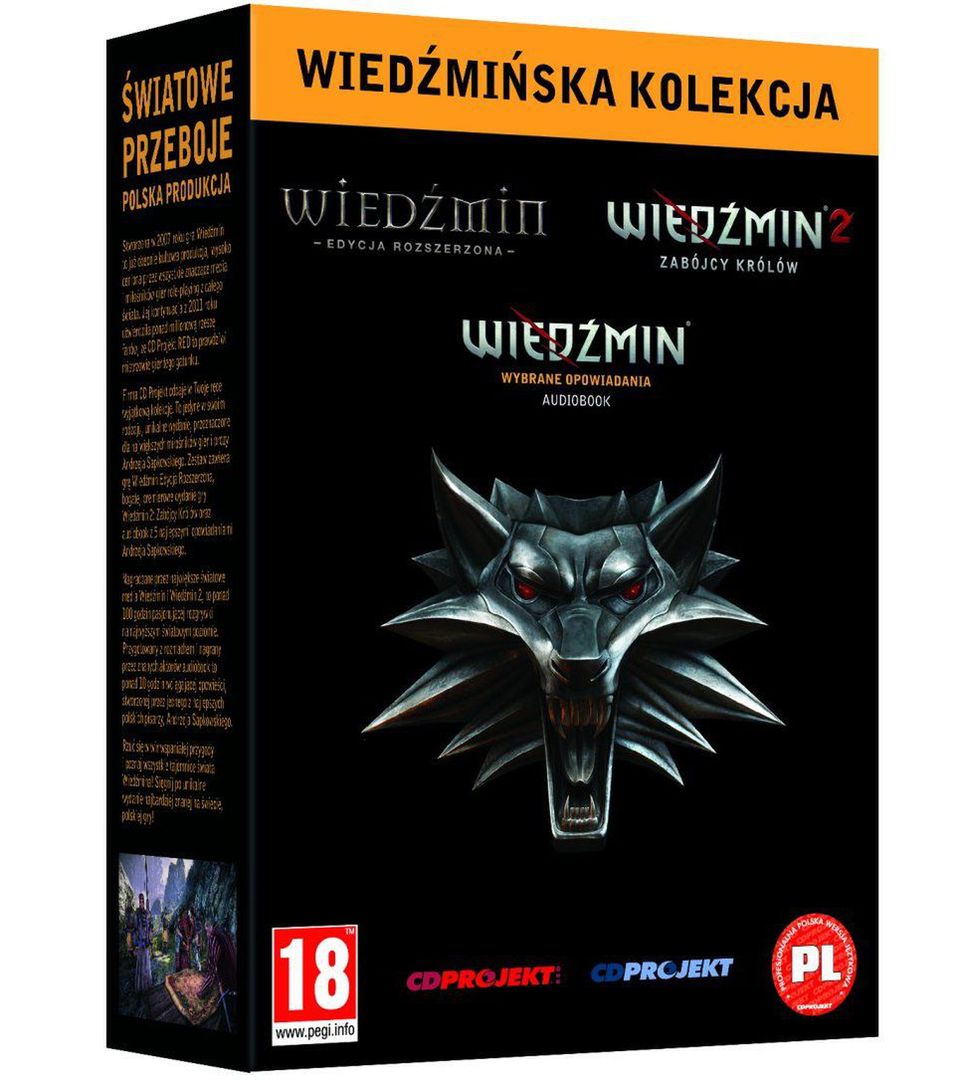 Wiedźmińska Kolekcja - wszystkie przygody Geralta w jednym pudełku