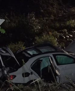 Miłków. Tragiczny wypadek. Śmierć kierowcy z Niemiec w rzece