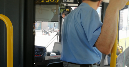 Awantura w autobusie. Kierowca: ja tu jestem panem!