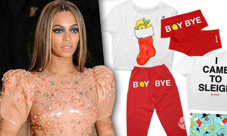 Tego jeszcze nie było! Beyonce zaprojektowała... świąteczną kolekcję ubrań!