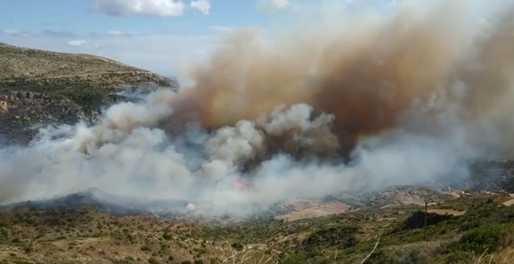 Strażacy na greckiej wyspie Kefalonia walczą z pożarami od środy