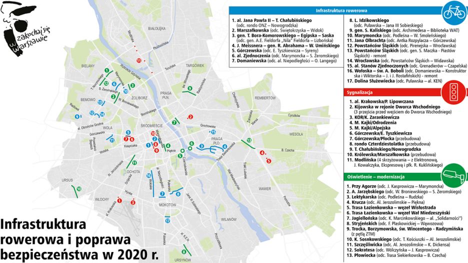 W Warszawie w 2020 r. priorytetem jest budowa metra i poprawa bezpieczeństwa na drogach