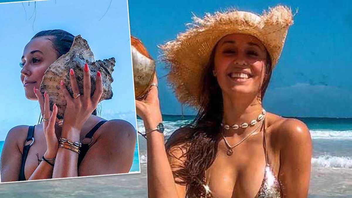 Izabella Krzan wywołała sensację na plaży na Dominikanie! Turyści mieli zapewnione oszałamiające doznania!