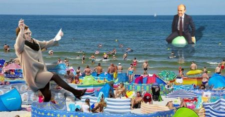 Plażowe spotkania Platformy. "Infantylny pomysł”