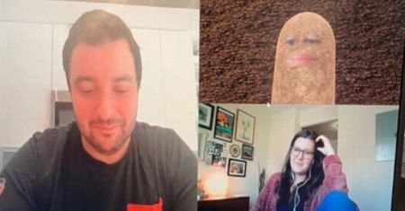 Niefortunna pomyłka na Microsoft Teams. Dyrektor zamieniła się w ziemniaka