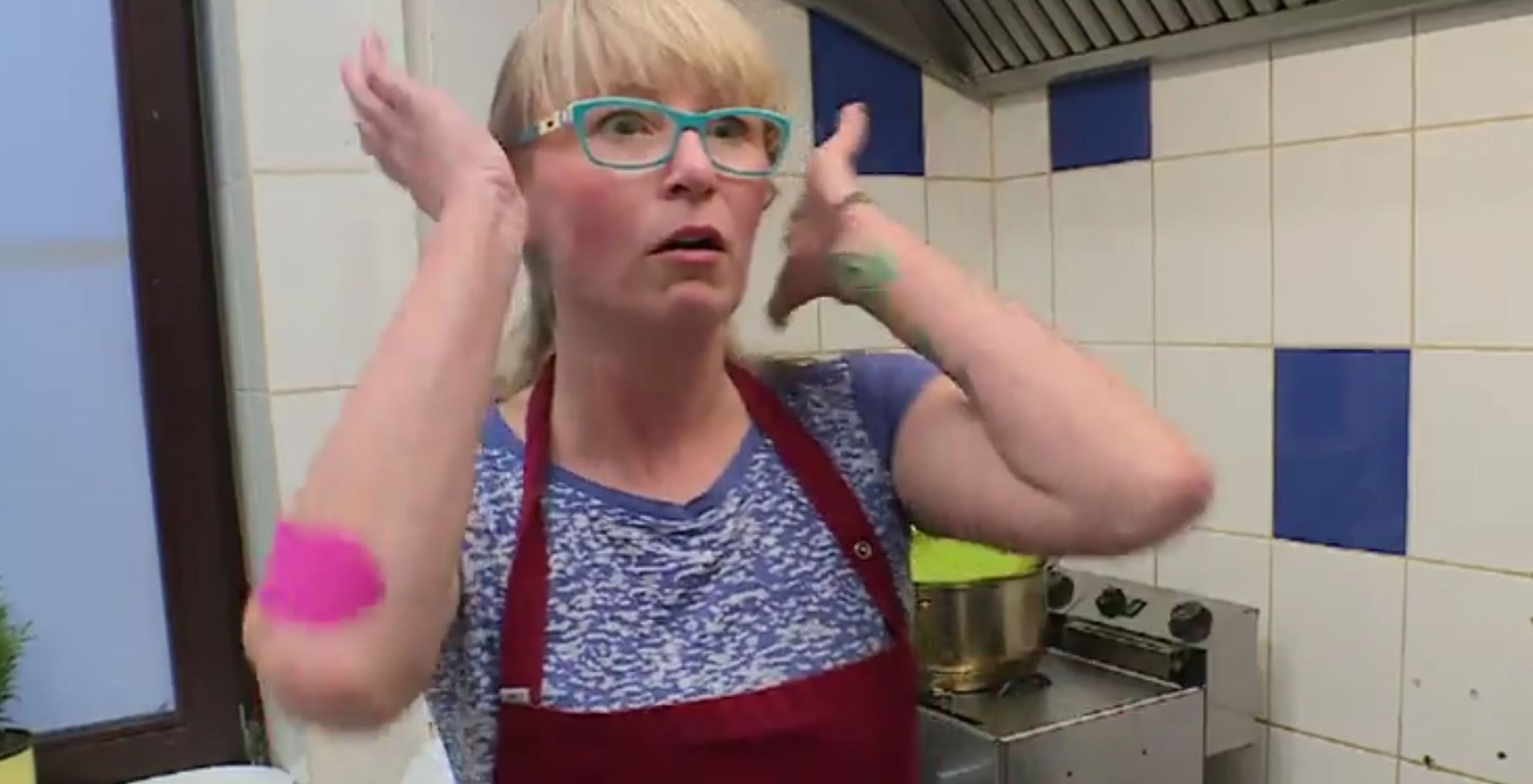 Kuchenne rewolucje - Magda Gessler rzuciła talerzem. "Co wy mi dajecie?!"