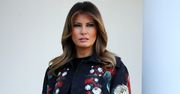 Melania Trump znów w odważnej stylizacji. Fani porównują jej płaszcz do obicia sofy