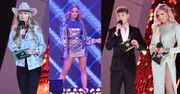 Sylwester 2021 Polsat. Kreacje gwiazd. Karolina Gilon, Marcelina Zawadzka, Ewelina Lisowska, Kozidrak...