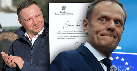 Co Andrzej Duda napisał do Donalda Tuska po wyborach szefa RE? Fakt: "Ironia i złośliwość". Jest odpowiedź