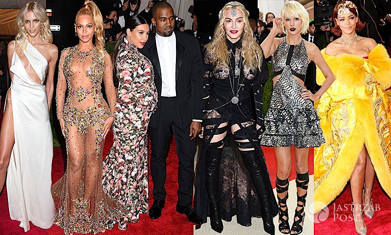 Najlepsze kreacje w historii MET Gala! Madonna, Anja Rubik, Kim Kardashian, Beyonce, Rihanna [DUŻO ZDJĘĆ]